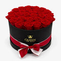 Red Roses | Large Black Box | LONG-LASTING
