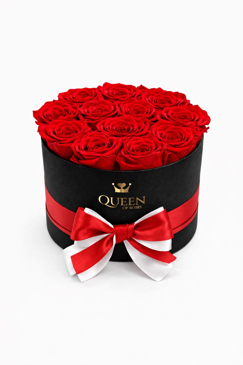 Red Roses | Small Black Box | LONG-LASTING